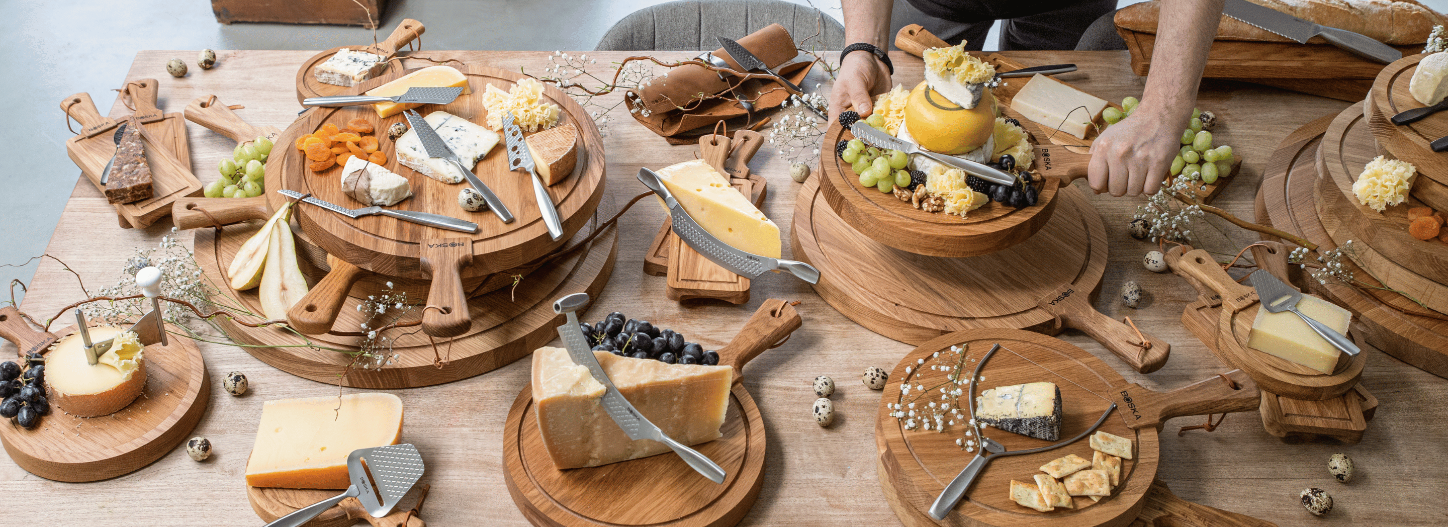 Twine Rustic Cheese Knife Set - Stainless Steel Knife Set - Charcuterie  Tools Cheese Board Accessories - Stainless Steel and Wood, Set of 3