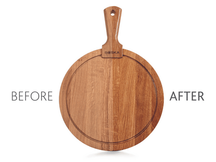 In this way, your serving board will last a lifetime