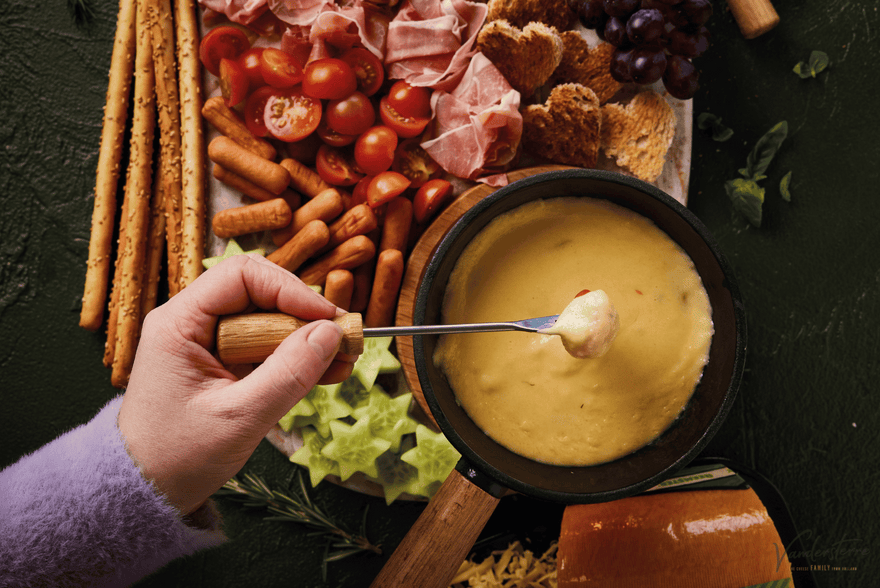 Kidproof Cheese Fondue (non-alcoholic)