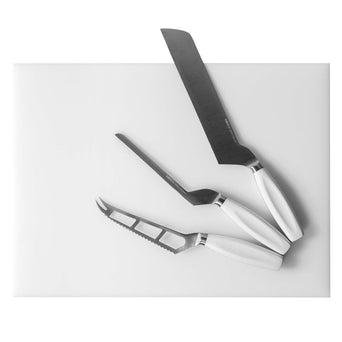 BOSKA Professional Semi-Hard Cheese Knife, 210mm White