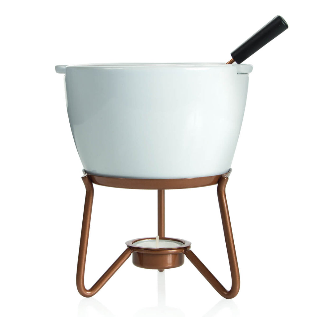 Fondue Set Copper - 57.5 fl oz, BOSKA Food Tools