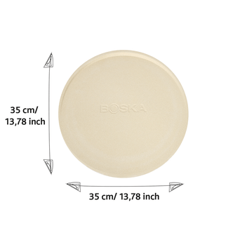 BOSKA Pizza Stone Deluxe L - ⌀ 13.8 inches - 320513